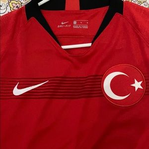 Turkey nike soccer jersey